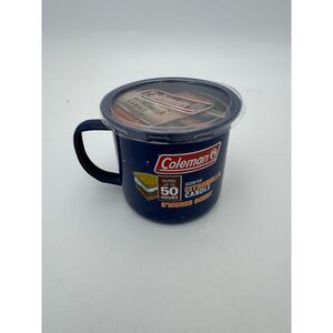 Coleman S'mores Scented Citronella Mug Candle 50hrs 10.2oz Tin Cup Style New